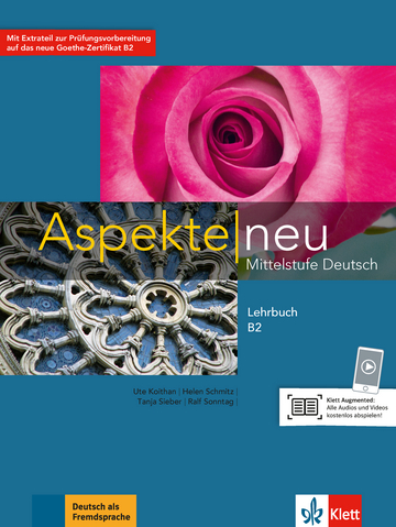 Підручник з німецької мови Aspekte 2 Neu B2 Lehrbuch ohne DVD